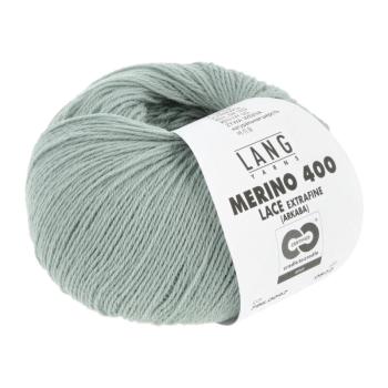 Lang Merino 400 lace merino extrafine Farbe salbei