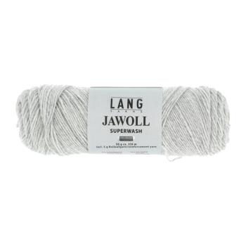 Jawoll Superwash Fb. 23 hellgrau Melange 4-fach Sockengarn Langyarns
