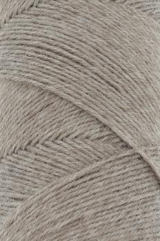 Langyarns Jawoll Sockenwolle mit Beilaufgarn superwash Fb. 45 hellbraun melange