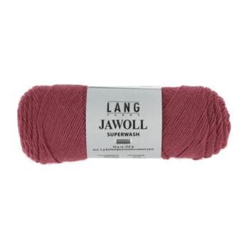 Lang Jawoll Sockenwolle 4-fach Superwash Fb. 61 Burgund rot