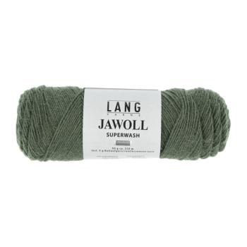 Langyarns Jawoll Sockenwolle mit Beilaufgarn superwash Fb. 98 jägergrün