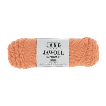 Lang Jawoll Sockenwolle 4-fach Superwash Fb. 159 Karotte-Orange