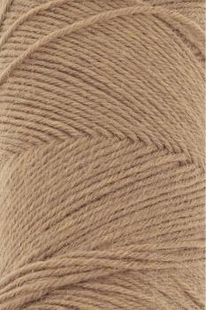 Langyarns Jawoll Sockenwolle mit Beilaufgarn superwash Fb. 339 warmes braun / camel
