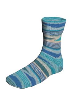 Lang Super Soxx Color SeaSoxx Sockenwolle 4-Fach superwash Fb. 415 ArcticOcean