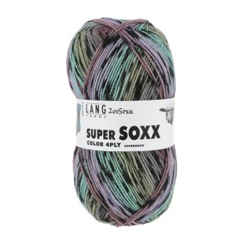 Lang Super Soxx Color Sockenwolle 4-Fach superwash Fb. 427Crocodile