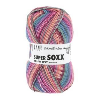 Langyarns SuperSoxx Color 8-Fach Sockenwolle Fb. 482 Yellowstone NationalParkSoxx