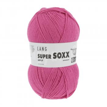 Strumpfwolle Lang Super Soxx 6ply Farbe pink superwash