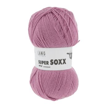 Strumpfwolle Lang Super Soxx 6ply rosa meliert superwash