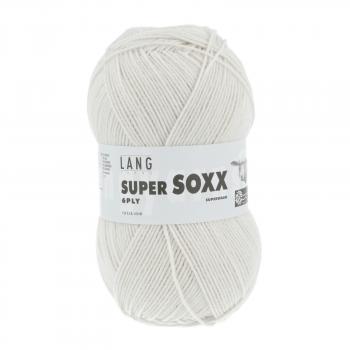 Lang Super Soxx 6-Fach superwash Fb. 123 uni Silbergrau