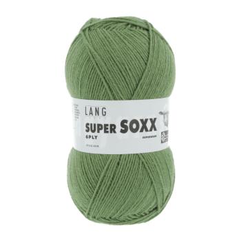 Sockengarn Super Soxx 6ply Uni Fb. 198 Olive hell superwash
