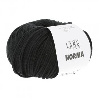Lang Norma Baumwollmischgarn Fb. 004 schwarz