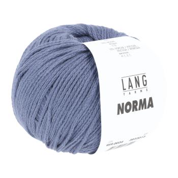 Langyarns Norma Baumwollmischgarn Fb. 034 mittelblau