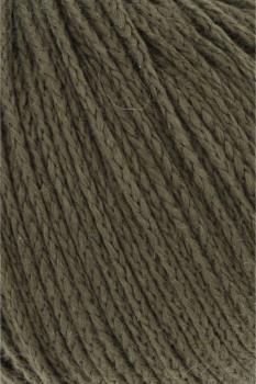 Langyarns Norma Baumwolle-Modal-Garn Fb. 98 Dunkel Olive Grün