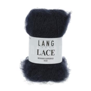 Lang Lace mohair super kid silk Fb. 0025 dunkelblau