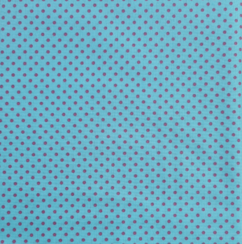 Patchworkbaumwolle Punkte Turkis-Pink Spot by Makower