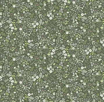 Patchworkbaumwolle Foxwood Wildflower green by makower