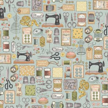 Patchworkbaumwolle Atelier Couture Makower Nähutensilos