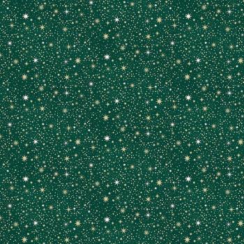 Patchworkbaumwolle Enchanted Christmas Celestial Green 28-G by Makower