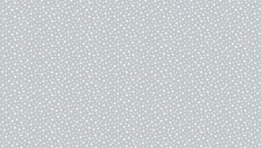 Baumwolle Patchworkstoff hellgrau mit kleinen weißen unregelmäßigen Sternen D306-S3 von Makower