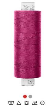 Mettler Nähgarn Troja Allesnäher Polyester 500m Fb 1417 Malve
