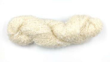 Bouclé Garn Mohair by Canard Fb. 1000 Naturweiß