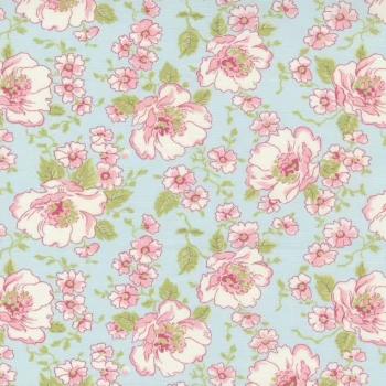 Patchworkbaumwolle Grace Fb. Duck Egg by Brenda Riddle for moda