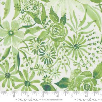 Patchworkbaumwolle Sunshine & Blue Skies Fb. Grass True Blue CJP