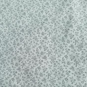 Patchworkbaumwolle Sister Bay by 3 Sisters Farbe Mint mit Streublümchen 44273-13 Moda