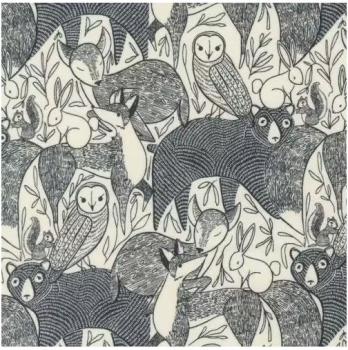 Patchworkbaumwolle Woodland Wonder by Gingiber for Moda 48390-11Patchworkbaumwolle Woodland by Gingiber for Moda 48390-11