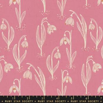 Patchworkbaumwolle Unruly Nature rosa RubyStar Society for Moda 6014-15M