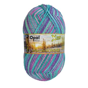 Opal XLarge Wintersonne - Sonnenkuss 11343 8-fach Sockenwolle