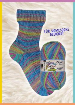 Opal Merino Sockenwolle 4-fach Fb. 11630 Zart