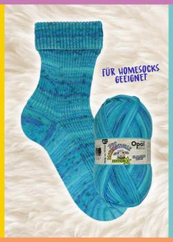Opal Merino Sockenwolle 4-fach Fb. 11633 Weich