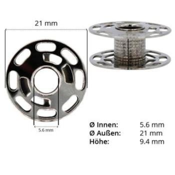 Philipp Bobbins Spulen 9 mm für Bernina Nähmaschinen