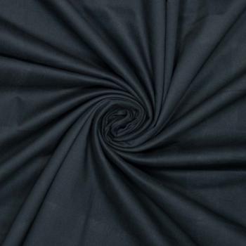 Webware Baumwolle mit Elastan mit Peach-Finish Fb. Marineblau