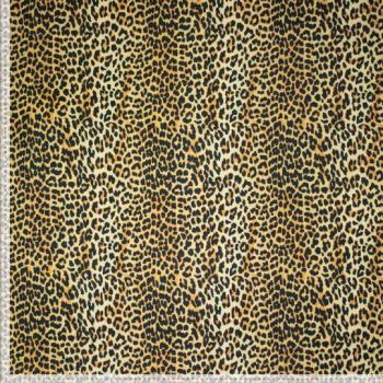Baumwolle Webware Twill Canvas leopard