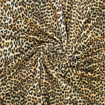 Baumwolle Webware Twill Canvas leopard