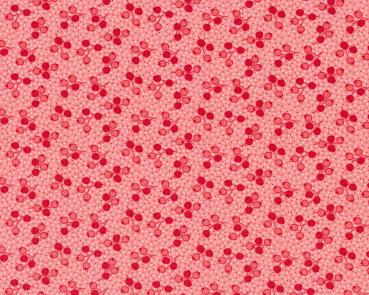 Littte Ruby Beeren-Zweige rot weiß 55133-17 Moda