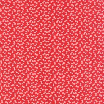 Patchworkbaumwolle Little Ruby Bows red bei Bonnie & Camille