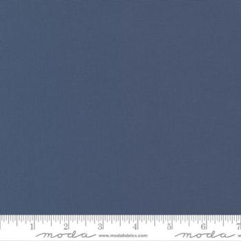 Patchworkbaumwolle Bella Solids Indigo 9900-218 von Moda