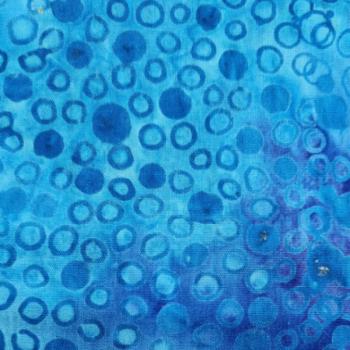 Batikstoff Blau Bubbles16732 Windham fabrics