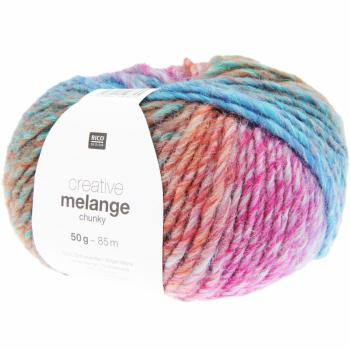 Creative Melange chunky Fb. 46 Türkis-Magenta
