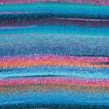 Creative Melange chunky Fb. 46 Türkis-Magenta