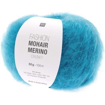 Fashion Mohair Merino Chunky 50g 100m Fb. Petrol