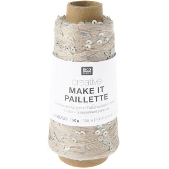 Creative Make It Paillette Fb. 01 Silber von Rico
