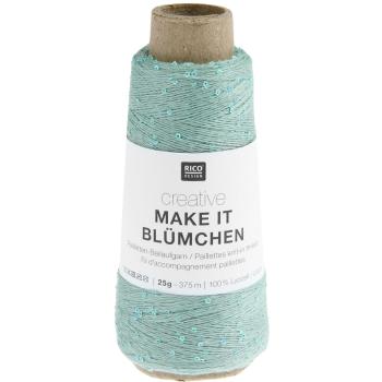 Creative Make It Blümchen Pailleten-Beilaufgarn Fb. 2 Patina
