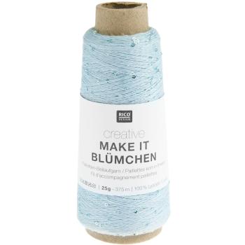 Creative Make It Blümchen Fb. 3 Aqua-Hellblau