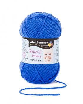 Baby Smiles Merino Mix von Schachenmayr Farbe 1053 blau