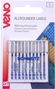 Nähmaschinennadeln Allrounder Large COMBI von Schmetz