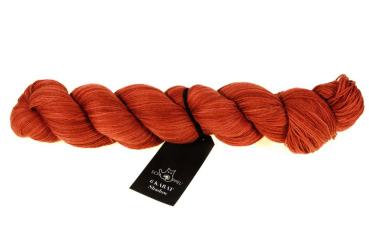 6 KARAT Shadow 2371_ Roter Ocker 80% Schurwolle (Merino fine, superwash), 20% Seide